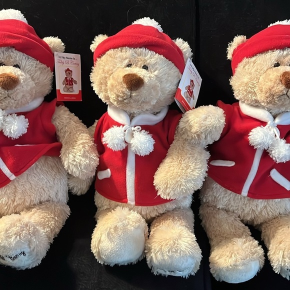 3 🎄Teddy B Caring Bears Collection Stuffed Animal New Tag #7 Gund® Teddy - Picture 1 of 11